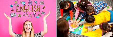 Clases de ingles para niños. Metodo Jolly Phonics.